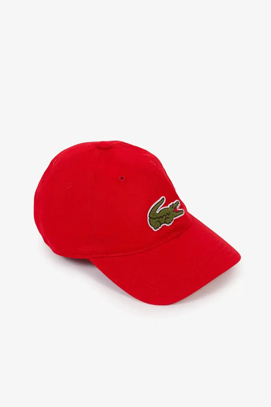 Boné lacoste de sarja com insígnia de crocodilo - Ale Imports