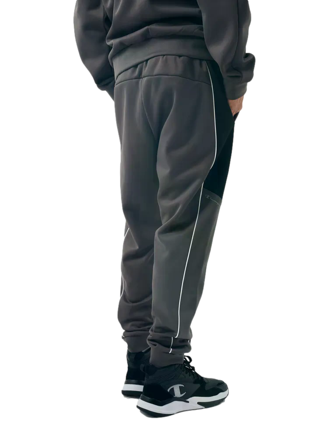 Agasalho Conjunto Tracksuit Champion Active Two Tone - Cinza- LTK001B