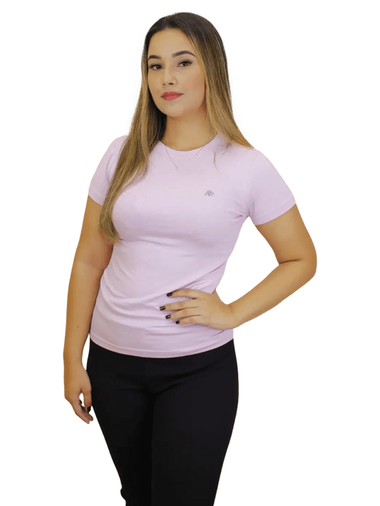 Camiseta Aeropostale Feminina - rosa - Ale Imports