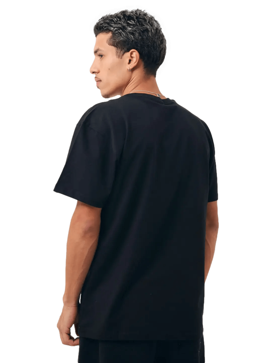Camiseta Champion Athletic Logo C Bordado Masculina - Preta - Ale Imports