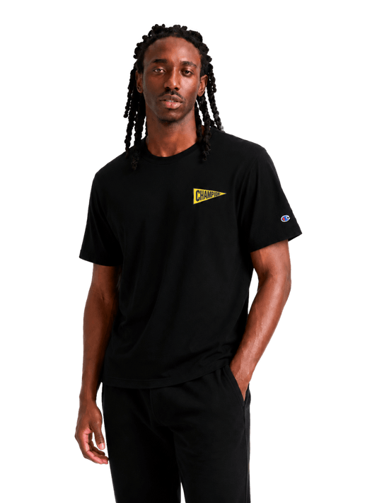 Camiseta Champion Athletic Mc Retro Flg - Preto - Ale Imports