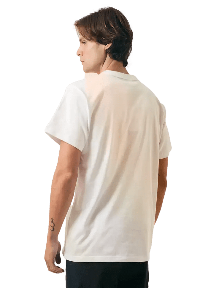 Camiseta Champion Masculina Life C Flowers - Branca - Ale Imports