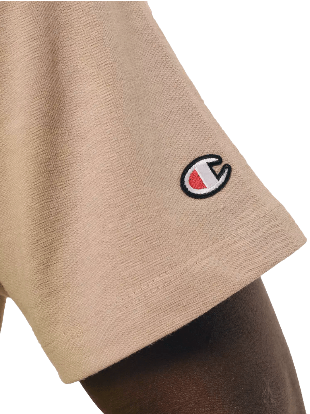 Camiseta Champion Masculina Life Mini Logo Script Emb - Marron - Ale Imports