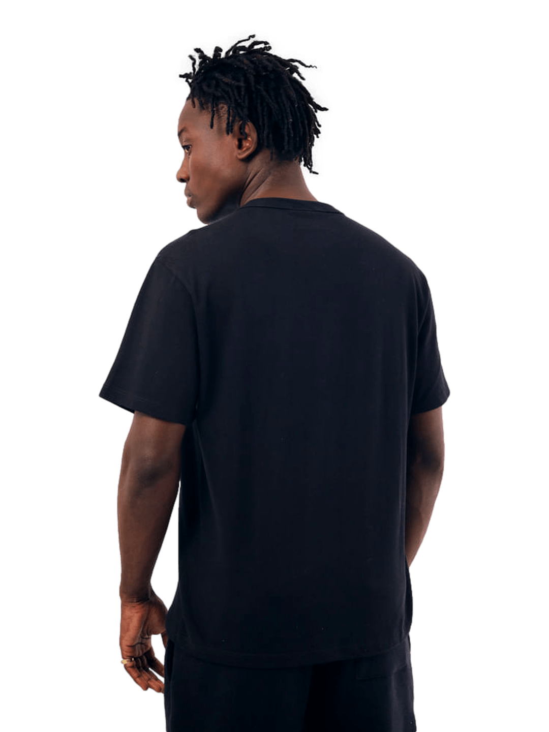 Camiseta Champion Masculina Life Script Stitch Bordado — Preto - Ale Imports
