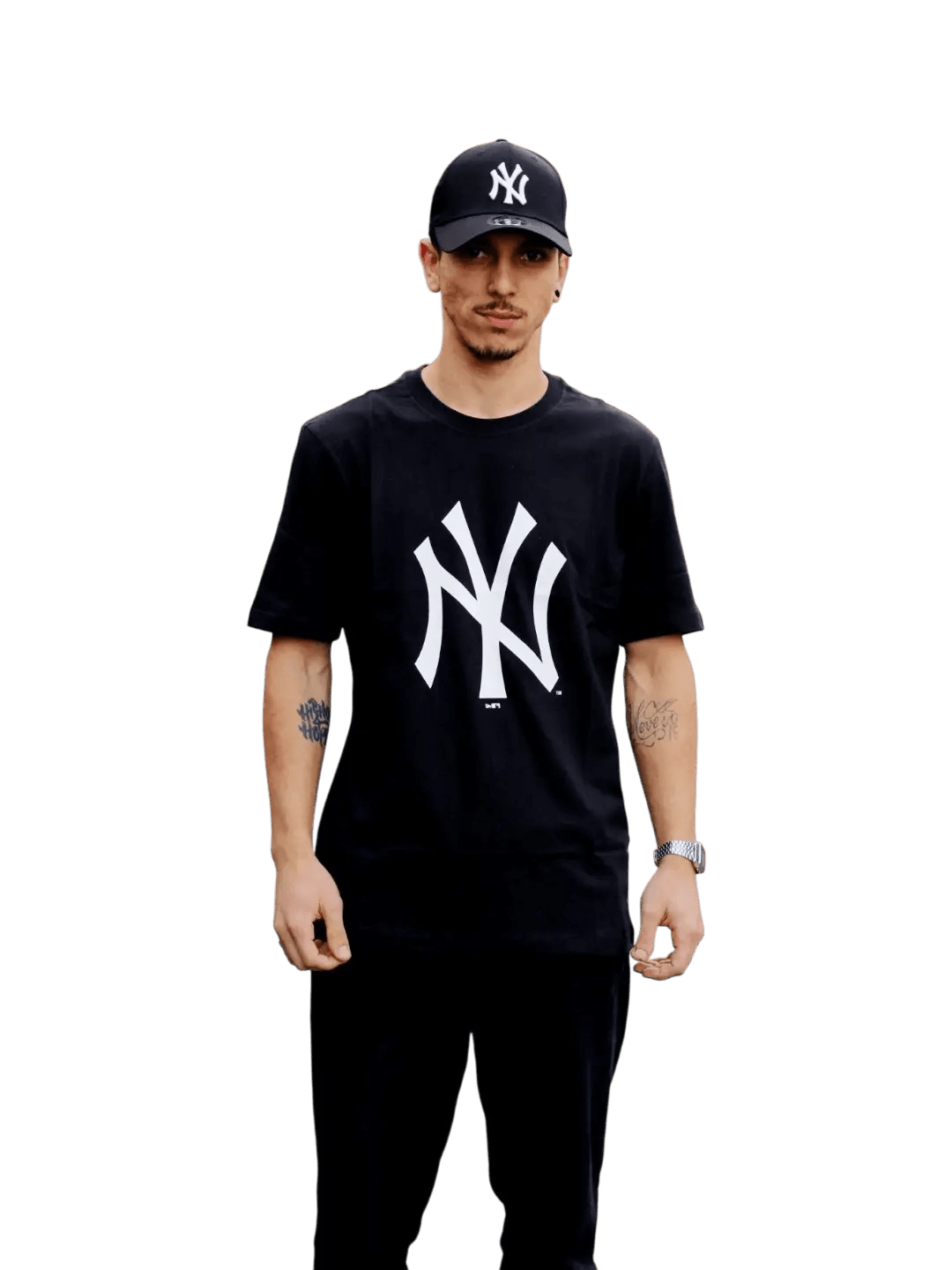 Camiseta New era Masculina, MLB New York Yankees - Preta - Ale Imports