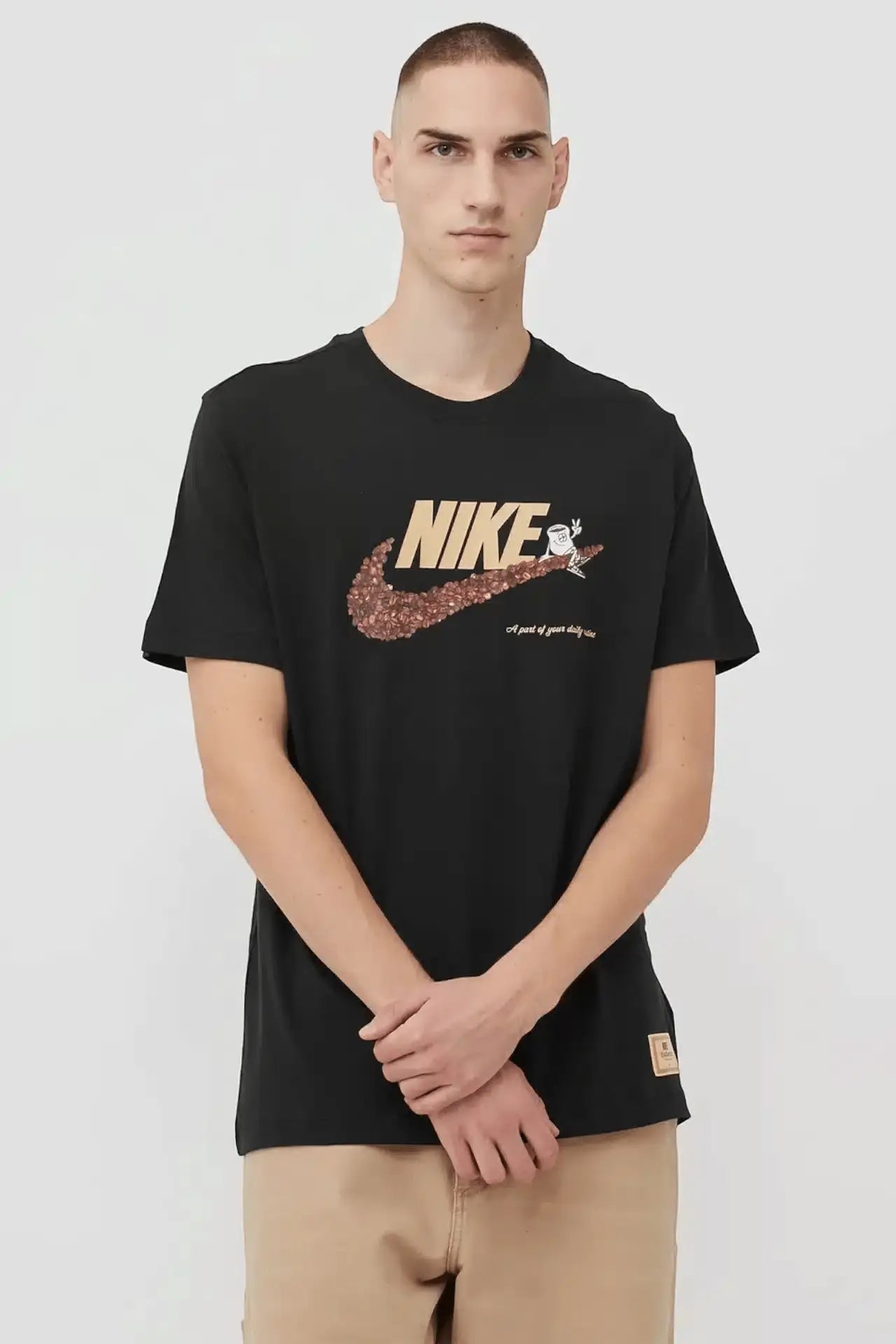 Camiseta Nike Masculina Café - Preta - Ale Imports
