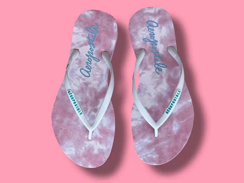 Chinelo Feminino Aeropostale Rosa - Ale Imports