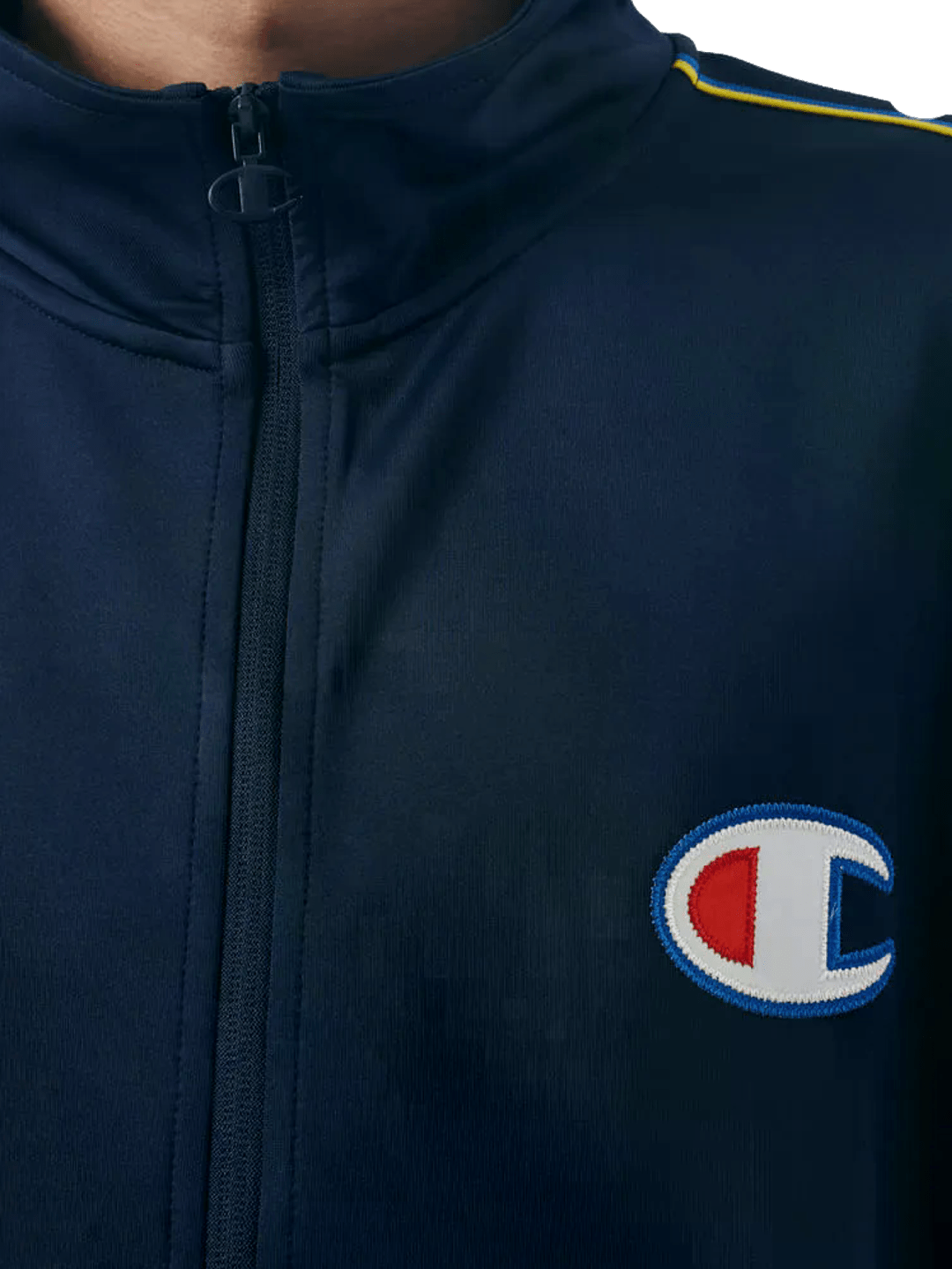 Conjunto Agasalho Masculino Champion Active C Tape — Azul - Ale Imports