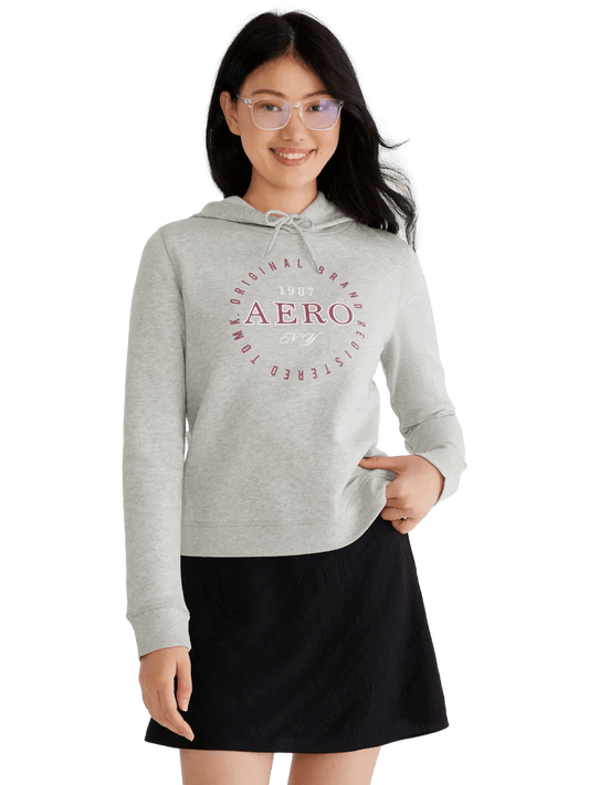 Moletom Aeropostale Feminino - Cinza - Ale Imports