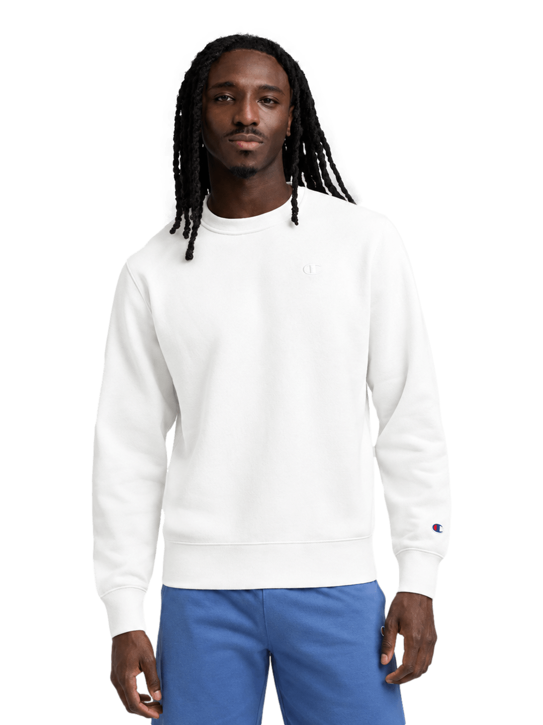 Moletom Champion Masculino - Branco Conforto e Durabilidade - Ale Imports