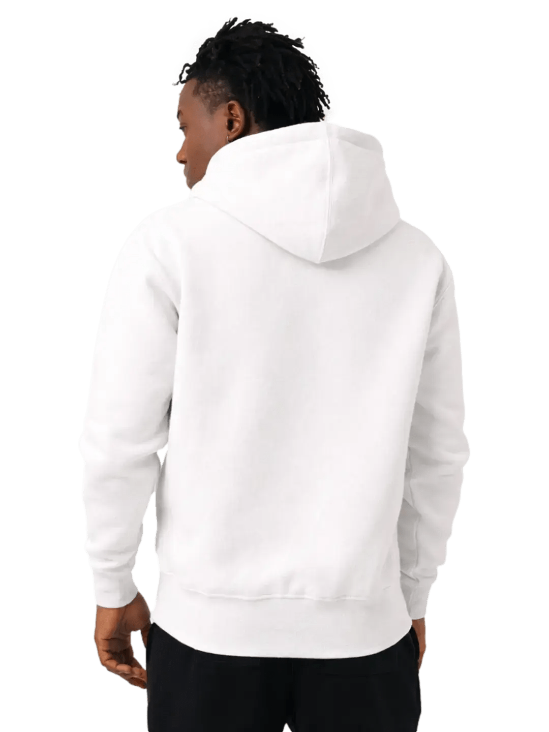 Moletom Champion Masculino Reverse Weave C Embroidery - Branco - Ale Imports