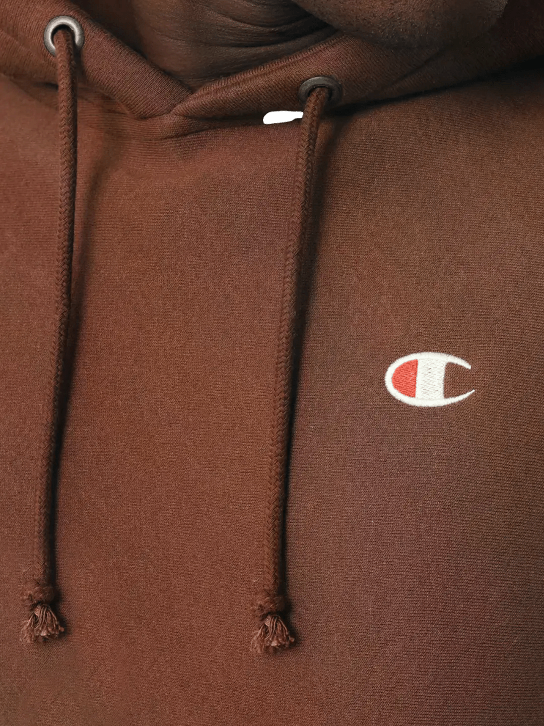 Moletom Champion Masculino Reverse Weave C Embroidery - Marrom - Ale Imports