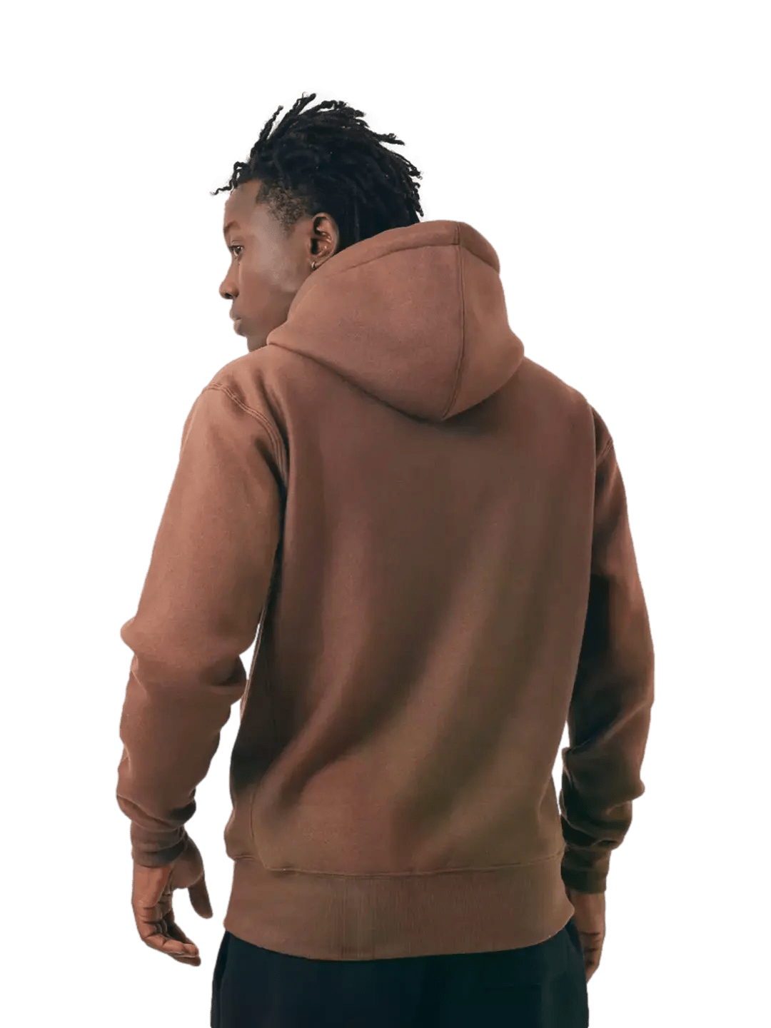 Moletom Champion Masculino Reverse Weave C Embroidery - Marrom - Ale Imports