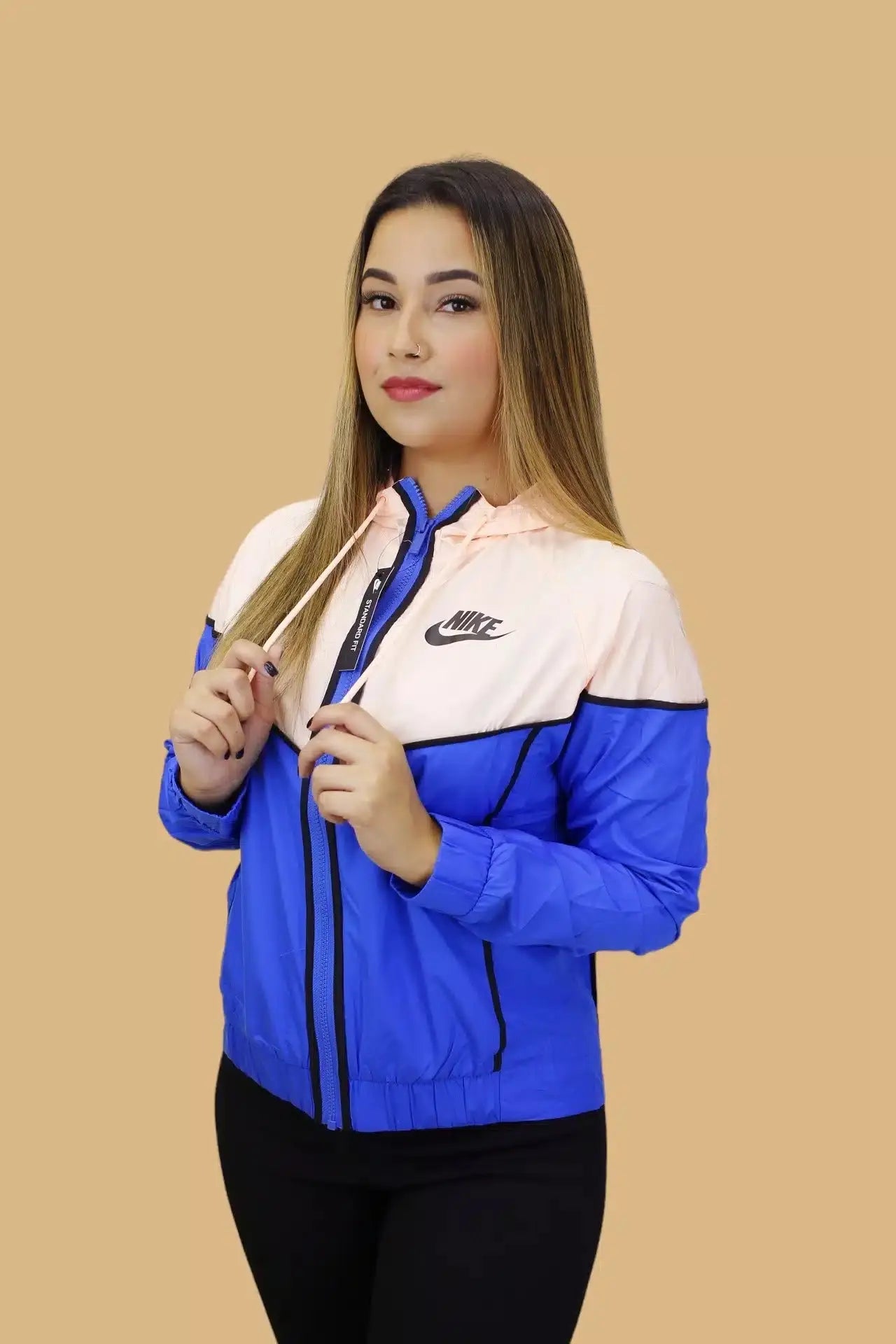 Jaqueta Nike corta vento Feminina - Azul - Ale Imports