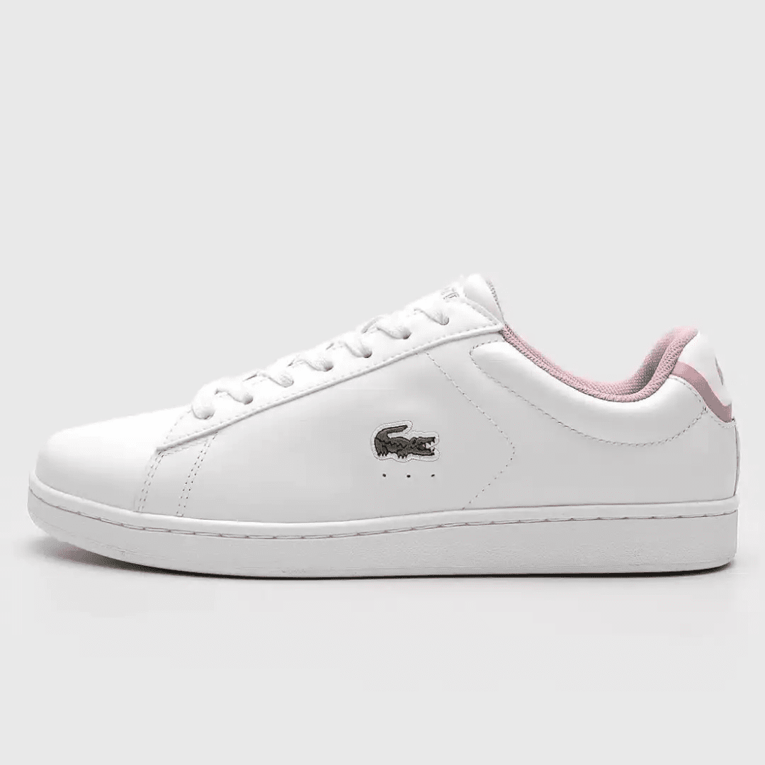 Tênis Lacoste feminino Carnaby Evo - Branco - Ale Imports