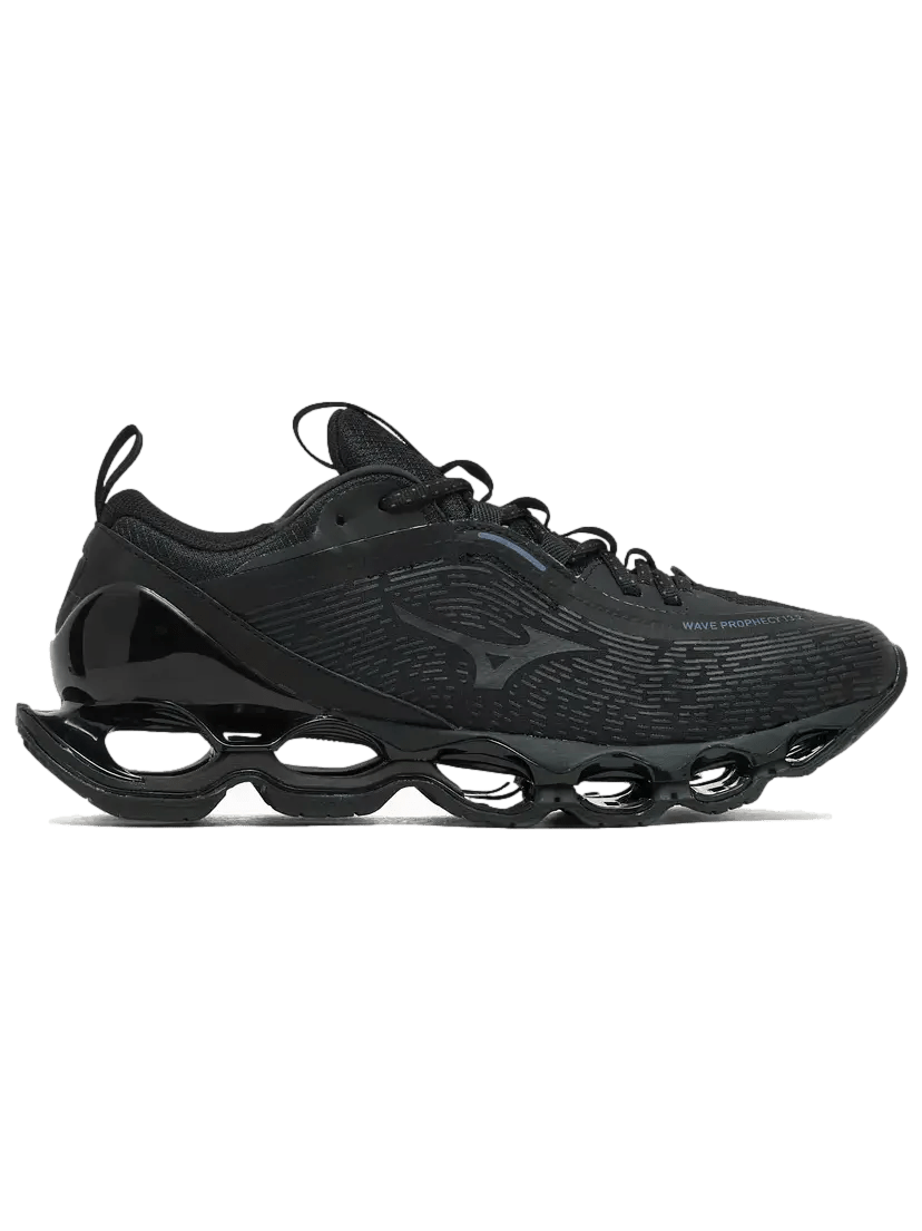 Tênis Mizuno Wave Prophecy 13.2 preto masculino - Ale Imports