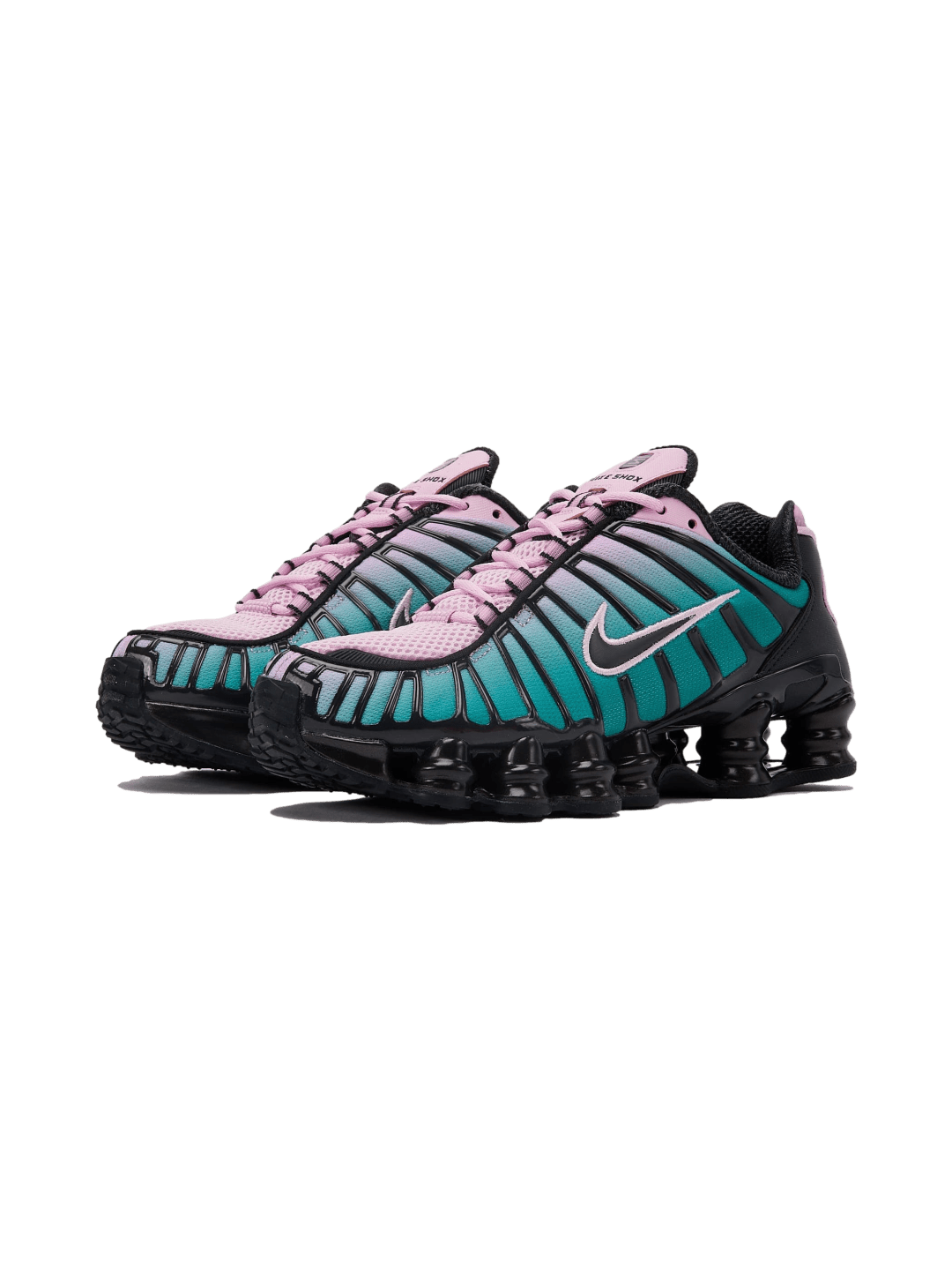 Tênis Nike Shox TL Feminino Verde Água e rosa - IH1336 - 600 - Ale Imports