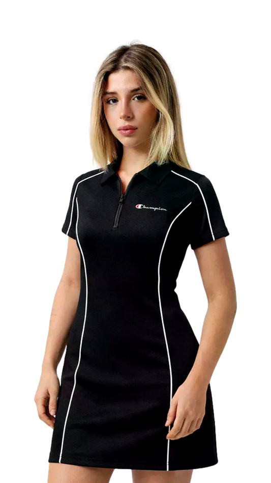 Vestido Champion Feminino Polo Mini Script