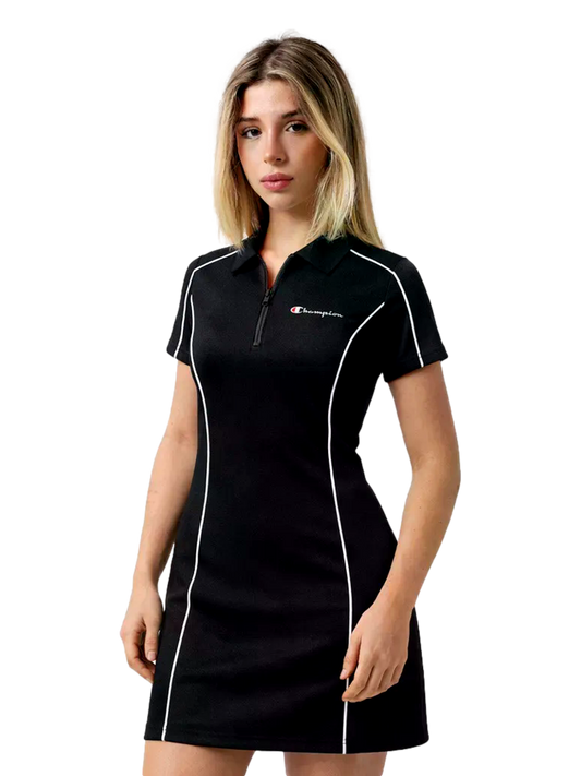 Vestido Champion Feminino Polo Mini Script